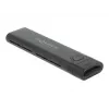 DeLOCK 42635 Juodas M.2 SSD korpusas (USB-C, NVMe/SATA, iki 10 Gbit/s)
