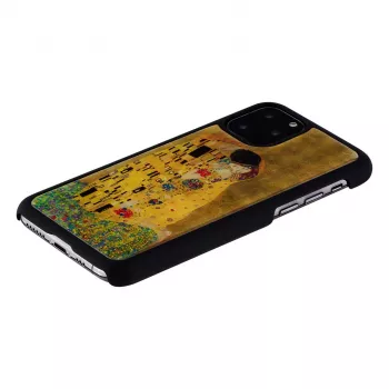 Dėklas iKins, skirtas iPhone 11 Pro — juodas, minkštas apsauginis dangtelis