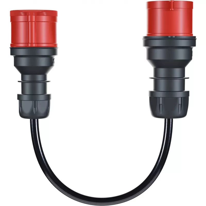 go-e Adapterių rinkinys Gemini flex 11 kW, 3 vienetų komplektas (juodas, 30 cm)