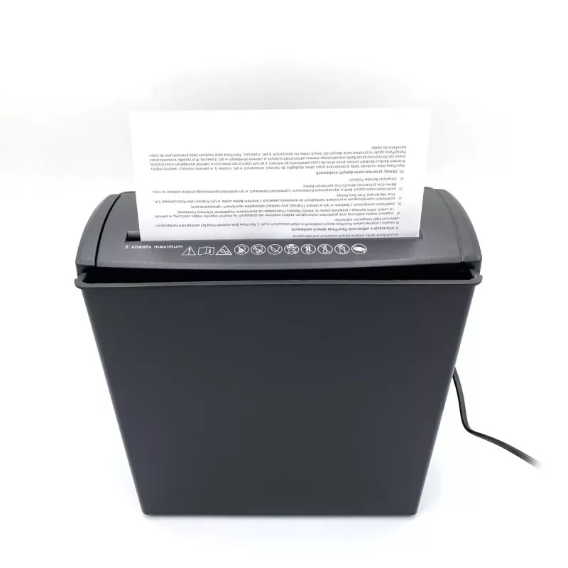 Popieriaus smulkintuvas – dokumentų smulkintuvas, pjausto popierių, foliją, CD/DVD diskus, kreditines korteles (MT215)