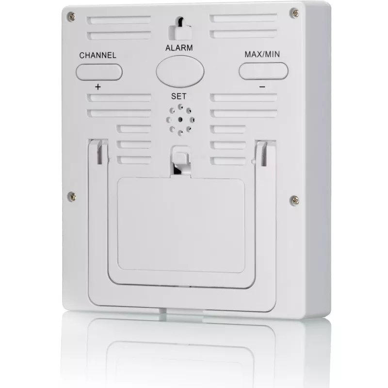 Bresser Temeo Hygro Quadro White (7000020GYE000) – belaidis termo-higrometras