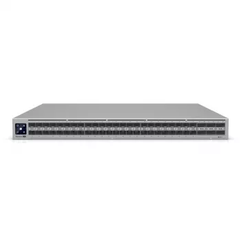 Ubiquiti ECS-AGGREGATION Įmonės Campus Agregacijos 1.8 Tbps didelio tankio 100G/25G 3 sluoksnio Etherlighting agregacijos jungiklis