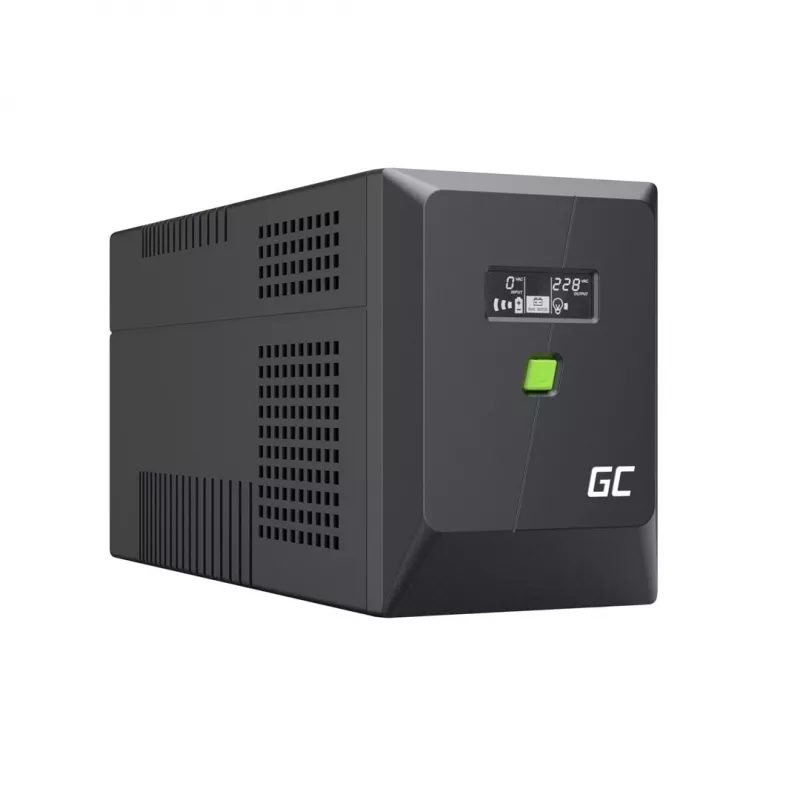 Green Cell nepertraukiamo maitinimo šaltinis (UPS) Line-Interactive 1.5 kVA 900 W 4 AC lizdai