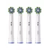 Pakeičiamieji šepetėlių antgaliai Oral-B Pro CrossAction, 4 vnt.