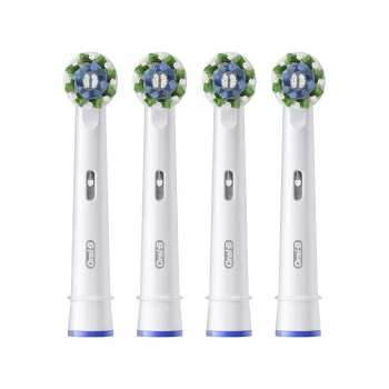 Pakeičiamieji šepetėlių antgaliai Oral-B Pro CrossAction, 4 vnt.