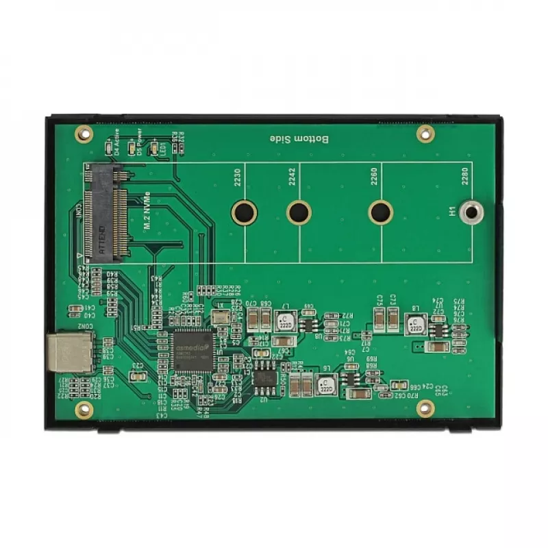 DeLOCK 42609 Juodas M.2 SSD korpusas