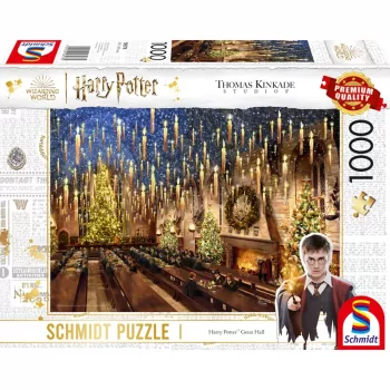 Thomas Kinkade Studios Wizarding World Harry Potter – Didžioji salė, Dėlionė 1000 dalių