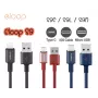 USB laidas Orsen S9M A į Micro USB 2.1A 1 m juodas