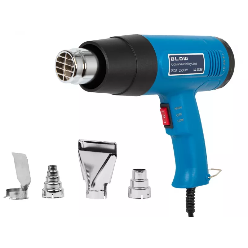 Elektrinis karšto oro pistoletas 1500/2500W 300-650°C BLOW
