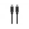 Goobay USB-C™ 3.1 Generation 1 laidas, juodas, 3 m - USB-C™ kištukas > USB-C™ kištukas (66509)