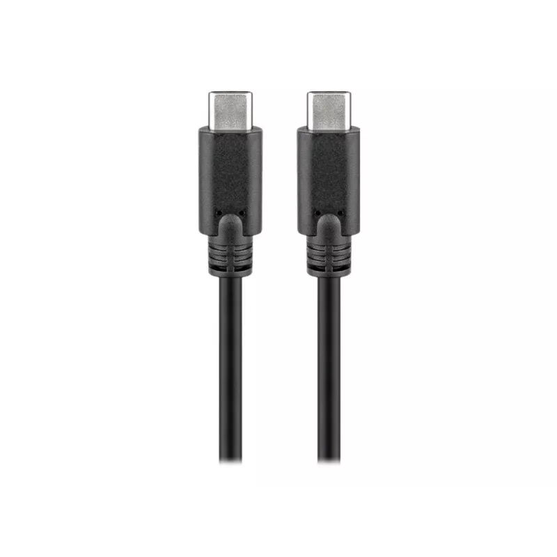 Goobay USB-C™ 3.1 Generation 1 laidas, juodas, 3 m - USB-C™ kištukas > USB-C™ kištukas (66509)