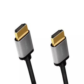 HDMI kabelis 4K/60Hz, ALU, juodas, 5m