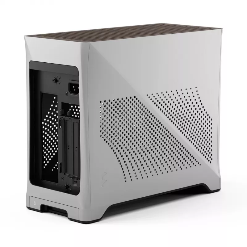 Fractal Design Era 2 Mini Tower sidabrinis