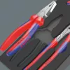 9780 Schaumstoffeinlage KNIPEX Zangen-Set 1, 3‑teilig schwarz/grau, für Tool Rebel Werkstattwagen