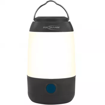 Ansmann Mini 230 lm LED juodas baterijomis maitinamas kempingo žibintas