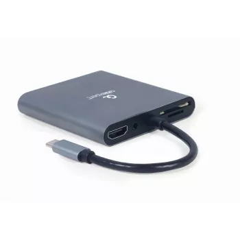 Gembird a-CM-COMBO6-01 USB-C 6-in-1 adapteris nešiojamam kompiuteriui