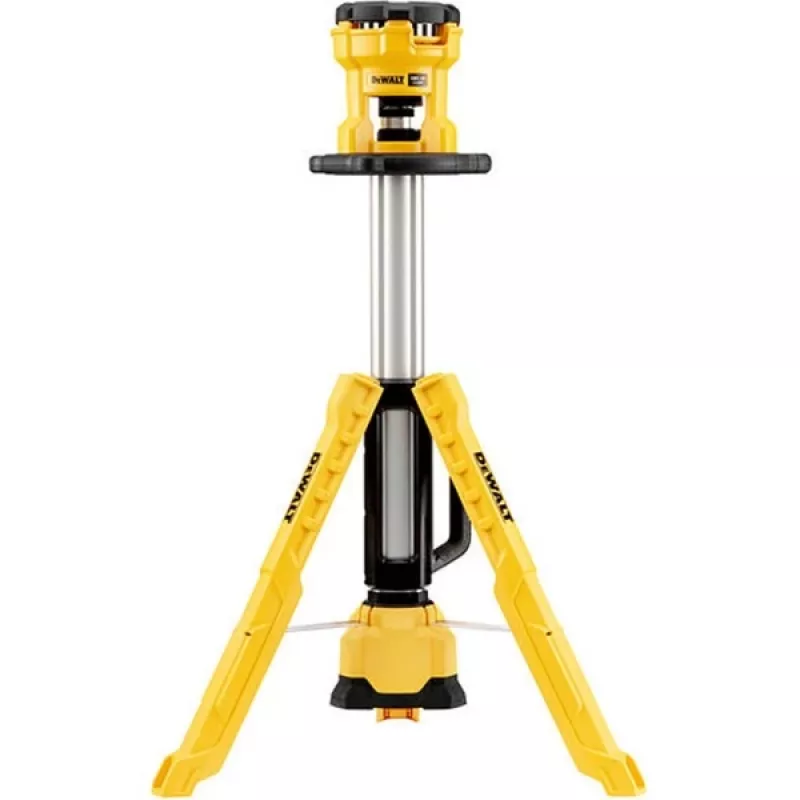 Laisvai pastatomas darbinis žibintas DeWalt DCL079-XJ LED 3000 lm, nešiojamas, juodai geltonas, belaidis, 11 h veikimo laikas