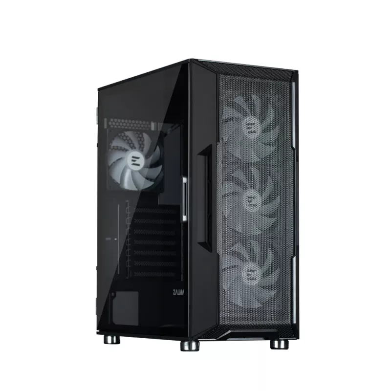 Korpusas Zalman I3 NEO ARGB BLACK Midi Tower