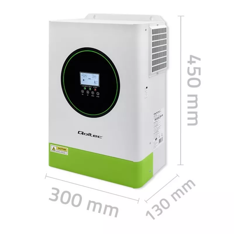 Hibridinis saulės inverteris nepriklausomam tinklui 6200W | 120A