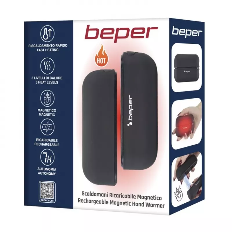 Beper P203TFO050 – belaidis magnetinis šildytuvas rankoms