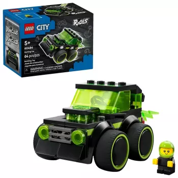 LEGO CITY 60484 Lenktyninis Automobilis - Žaidimų Lenktynių Automobilis