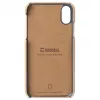 Krusell Sunne dėklas Apple iPhone XS — vintage nude