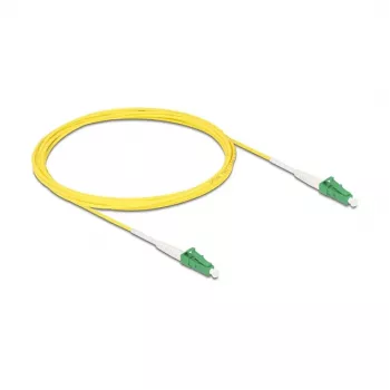 DeLOCK 83229 InfiniBand / šviesolaidinis kabelis 3 m LC LC/APC geltonas 9 µm