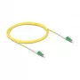 DeLOCK 83229 InfiniBand / šviesolaidinis kabelis 3 m LC LC/APC geltonas 9 µm