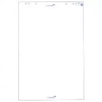 Legamaster Flipchart Popieriaus Blokas tuščias 5 vnt - 650 mm - 980 mm - 4,5 kg - 125 mm - 665 mm - 125 mm (7-156000)
