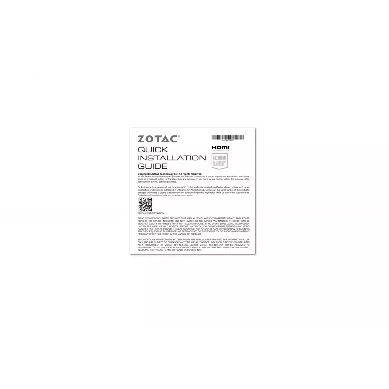 Vaizdo plokštė ZOTAC GAMING GeForce RTX 3050 6 GB GDDR6 Solo