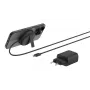 Sulankstomas belaidis magnetinis Qi2 įkroviklis Belkin WIA011KQBK 15W (20W maitinimo šaltinis), juodas