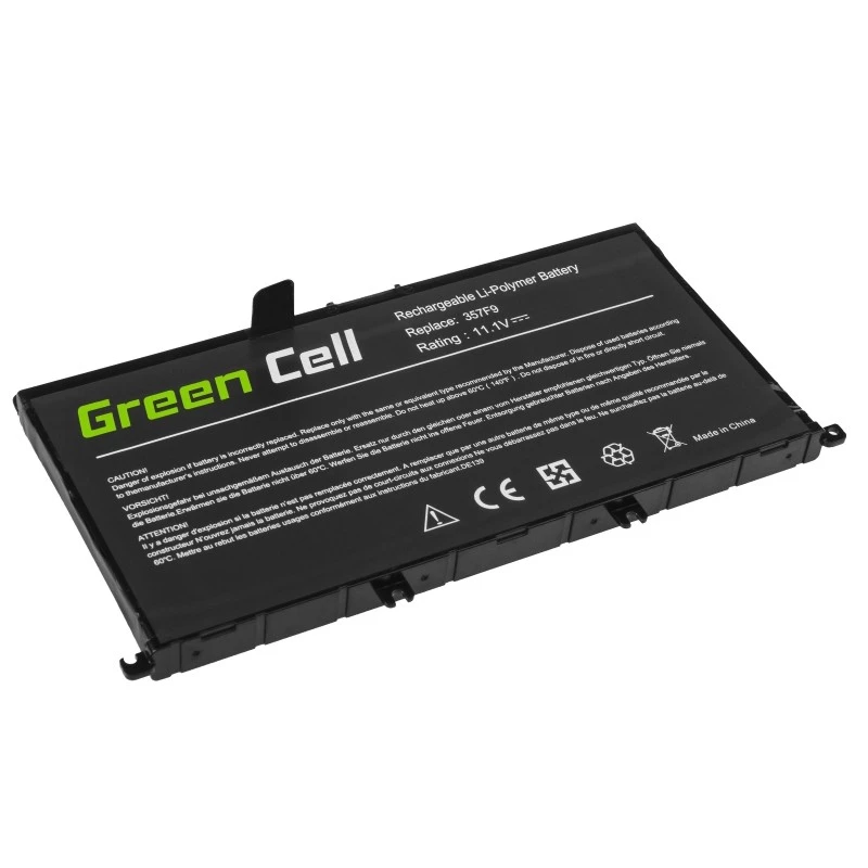 Baterija Green Cell DE139, skirta DELL Inspiron 15 5576 / 5577 / 7557 / 7559 / 7566 / 7567