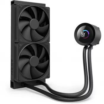 NZXT Kraken Plus 240 procesoriaus vandens aušintuvas 12 cm juodas