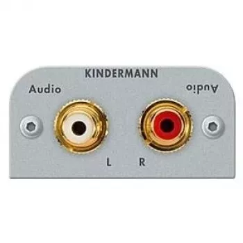 Kištukinis lizdas 2 x RCA Kindermann 7441000510