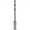 HSS PointTeQ grąžtų rinkinys metalui 10 vnt. 3,5 mm šešiabriaunis kotas ilgis 79 mm
