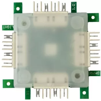 LED RGB šviesos plytelės ALLNET BrickRknowledge skaidrios 10 vnt.