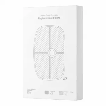 Pakeičiamos kempinės filtrams Petoneer PN-120001-01 – 3 vnt. pakuotė akvariumo / vandens siurbliui