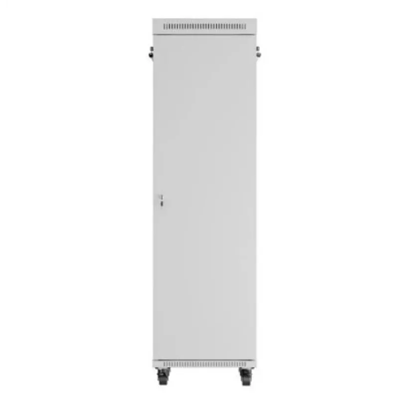 Laisvai pastatomas stovas LANBERG FF01-6842-12SL 42U, 600×800 mm, 2121 mm aukštis, 1200 kg talpa, IP20, pilka