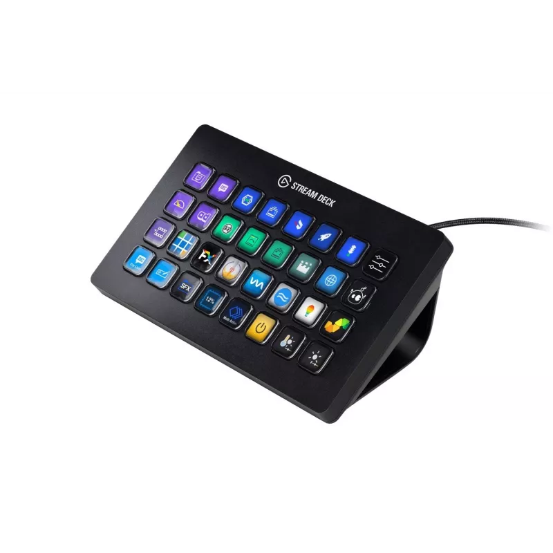 Elgato Stream Deck XL 10GAT9901 Juoda 32 mygtukai