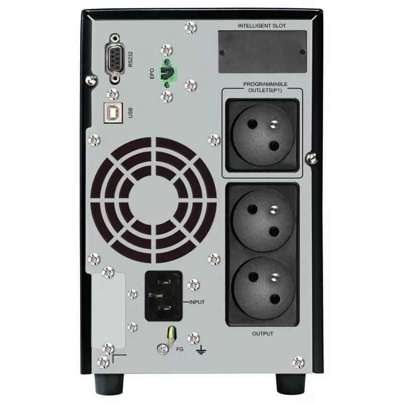 Nepertraukiamo maitinimo šaltinis PowerWalker VI 1100 CW FR, linijinis-interaktyvus, 1,1 kVA (770 W), LCD, EPO, RS-232