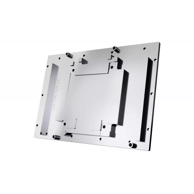 Alphacool Core serijos GPU vandens aušintuvas su vario šaltojo bloko, chromo apdaila, aliuminio galine plokšte ir akrilo aRGB apšvietimu