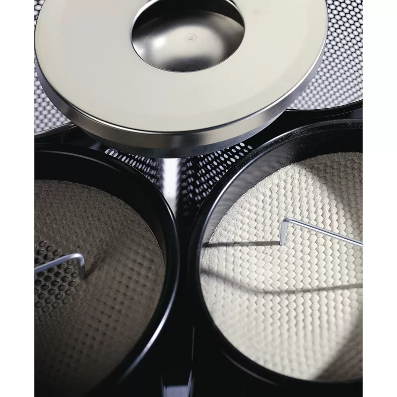 Šiukšliadėžė Durable 333023 17 L apvali metalinė sidabrinė