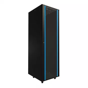 Laisvai pastatomas stovas Extralink Rackmount Cabinet 42U 600x800 Juodas