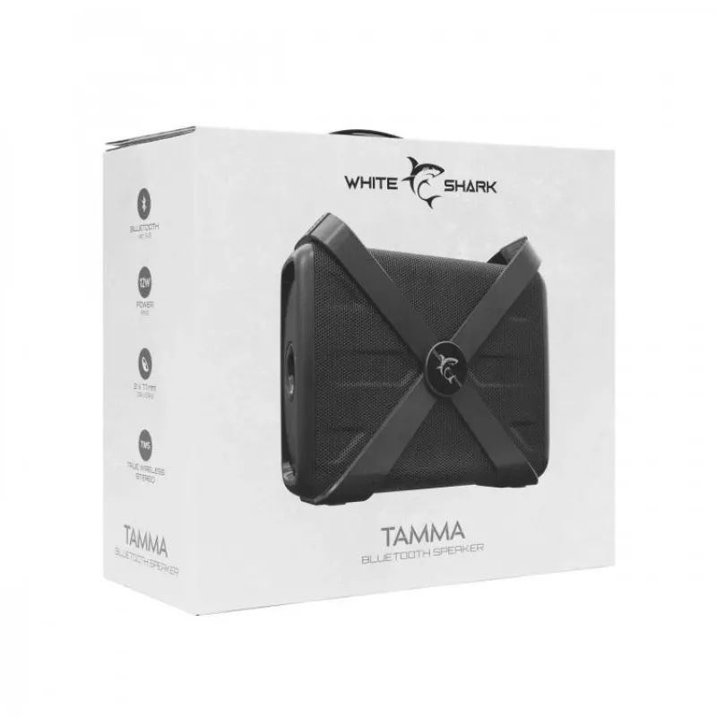 Belaidis garsiakalbis White Shark GBT-58 Tamma Black