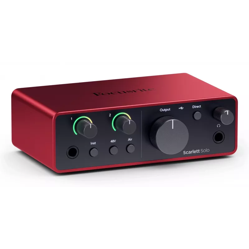 Focusrite Scarlett Solo Studio įrašų rinkinys