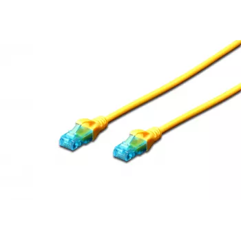 Digitus DK-1512-020/Y Ethernet Patch Laidas Geltonas