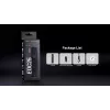 Taktinis žibintuvėlis Nitecore EDC25 – dviejų LED, 15 lm, aliuminio korpusas, įkraunamas per USB, IP54, atsparus smūgiams, juodas