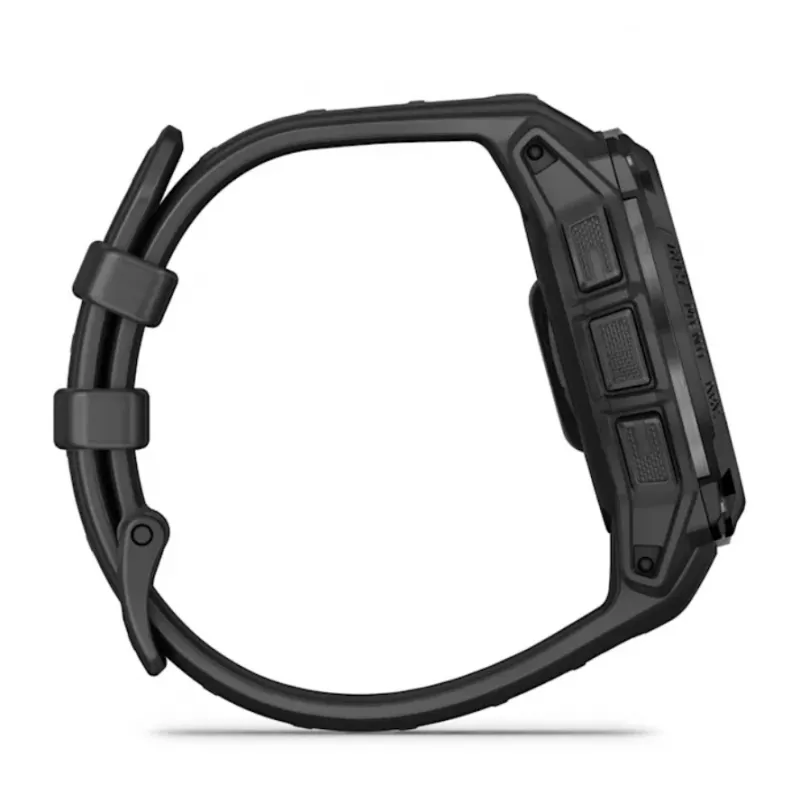 Išmanusis laikrodis GARMIN Instinct 3 45mm Solar Tactical Edition Black — 45 mm, saulės įkrovimas, GPS, širdies ritmo matuoklis