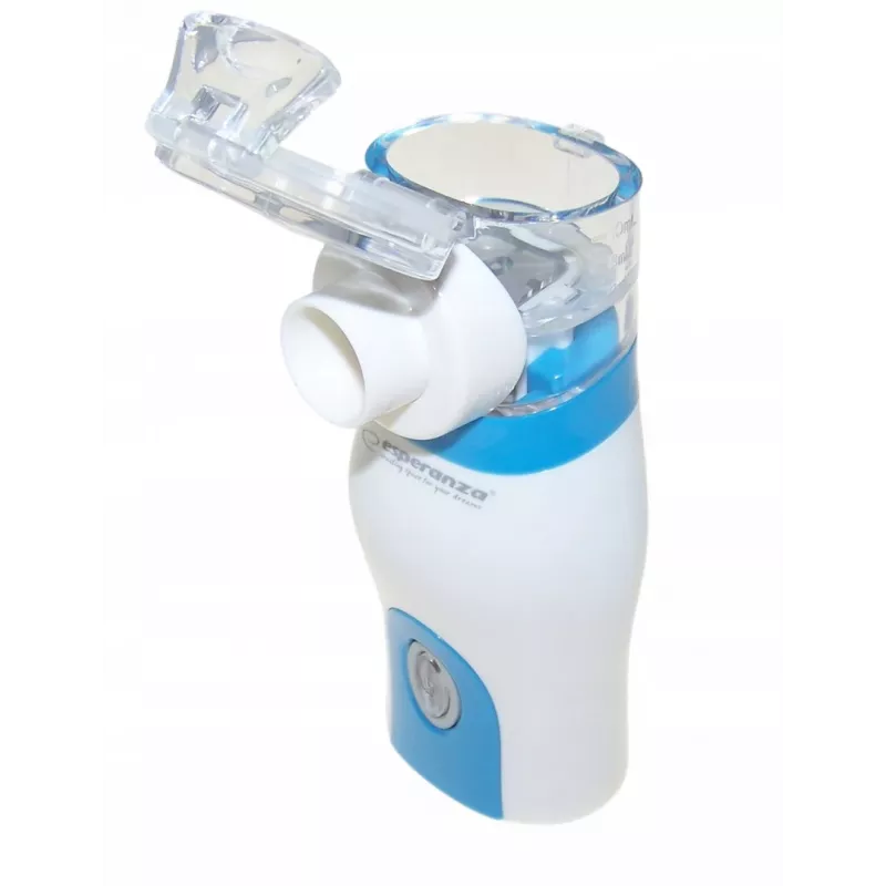 Nešiojamas inhaliatorius ESPERANZA ECN005 – kišeninis purkštuvas, 0,2 ml/min, 21 dB, USB, 2×AA