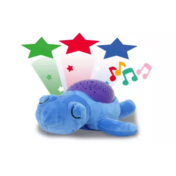 Naktinė lemputė Jamara Dreamy Turtle stacionari mėlyna violetinė